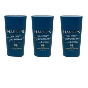 Harry's Extra-Strength Antiperspirant Deodorant, Redwood 2.5 oz PACK OF 3